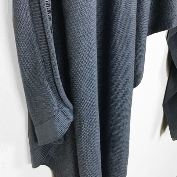 Lululemon Forward Flow Heather Blue Charcoal Poncho - Picture 6 of 12